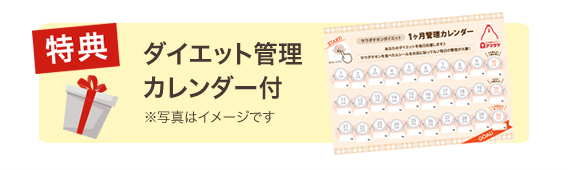 3ヶ月ダイエット管理カレンダー付